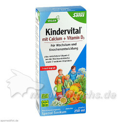Kindervital mit Calcium + D3 Tonikum bio Salus, 250 ML – PZN 7386876