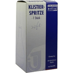 Klistierspritze 25g Gr.1 birnenf. aus Weich-PVC, 1 ST – PZN 8528373