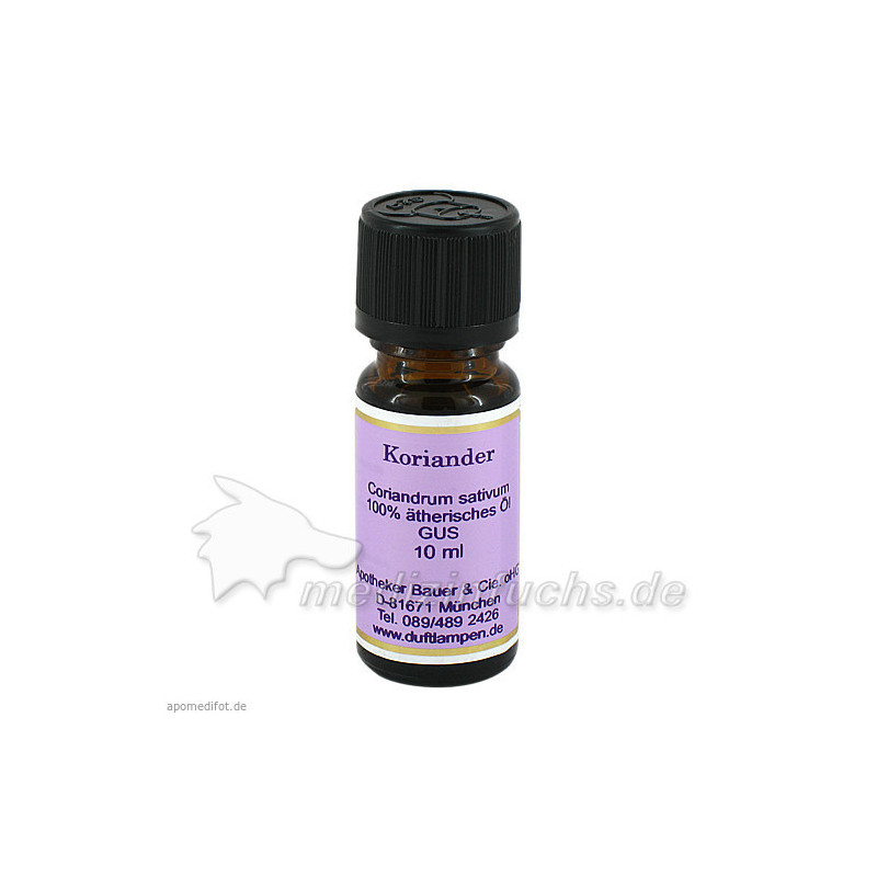 Koriander 100% Ätherisches Öl, 10 ML – PZN 7204579