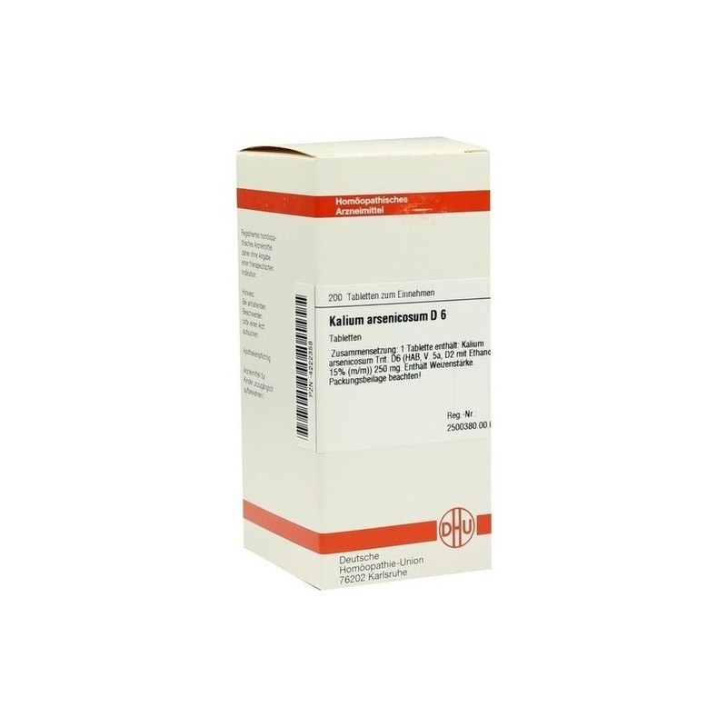 KALIUM ARSENICOS D 6, 200 ST – PZN 4222358