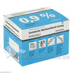 Kochsalzlösung 0.9% Plastik Ampullen, 20X5 ML – PZN 1021010