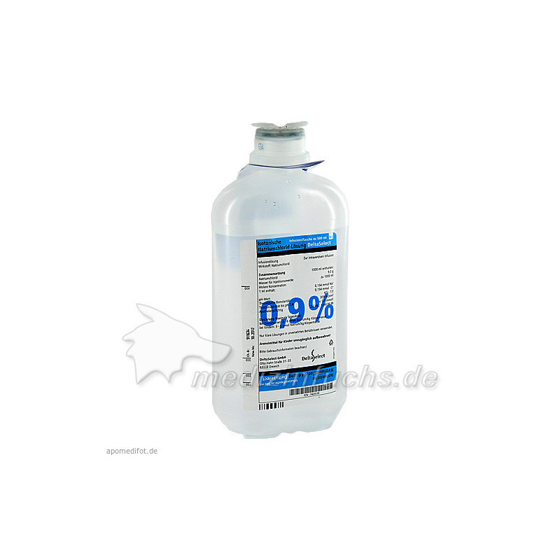 KOCHSALZ 0.9% DELTAMEDICA PLASTK, 1X500 ML – PZN 7463039