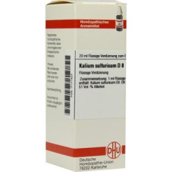 Kalium Sulfuricum D 8 Dilution (20 ml) – PZN 7171437