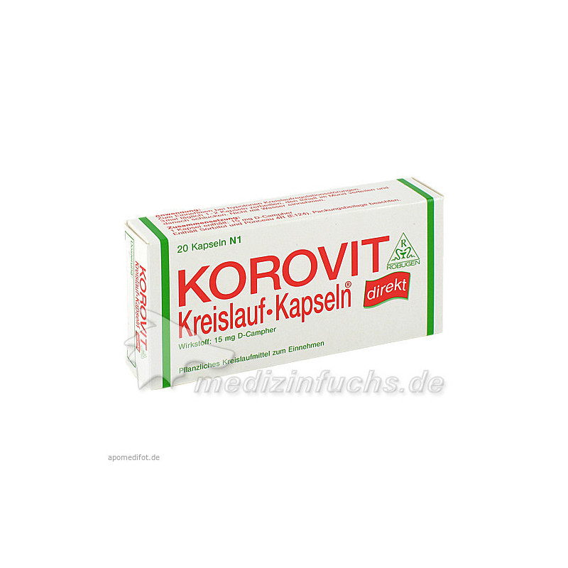 Korovit Kreislauf-Kapseln, 20 ST – PZN 5002067