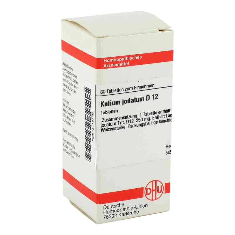 Kalium Jodat. D 12 Tabletten (80 stk) – PZN 2115776