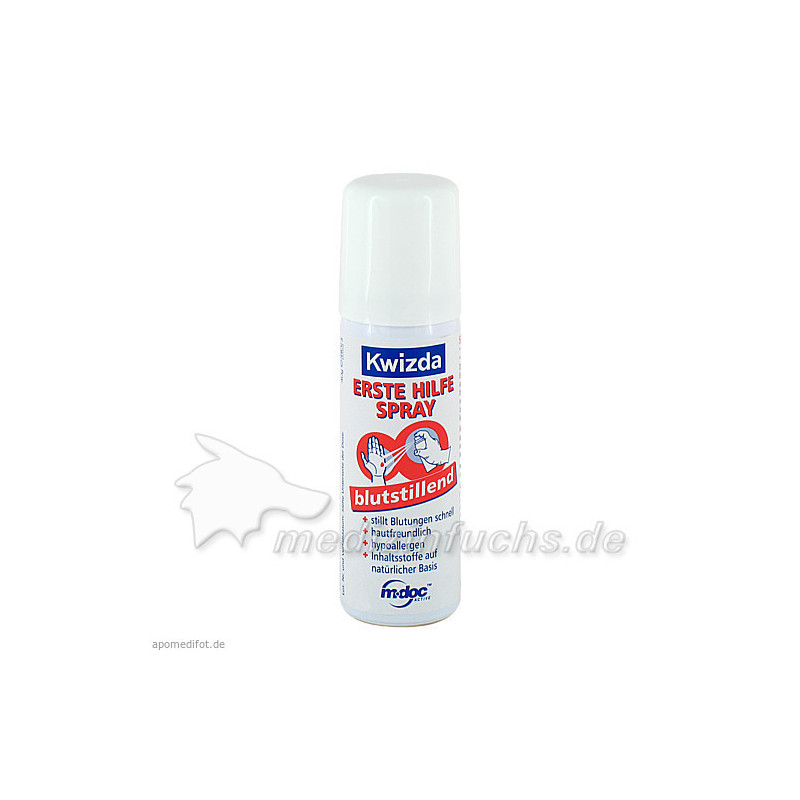 Kwizda Erste Hilfe Spray blutstillend, 40 G – PZN 167622
