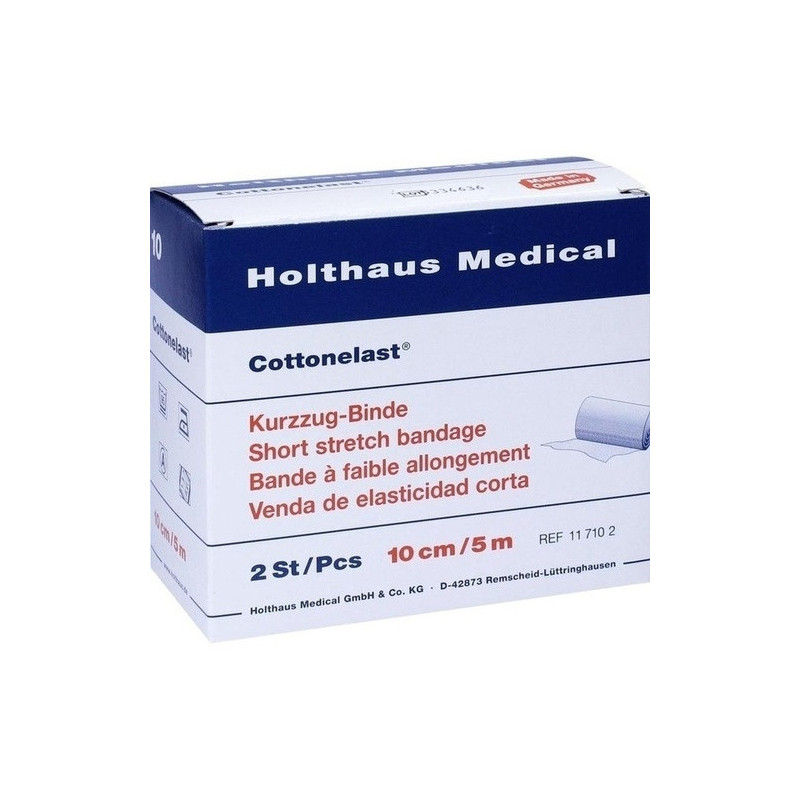 Kurzzugbinde Cottonelast 10cmx5m, 2 ST – PZN 1463050