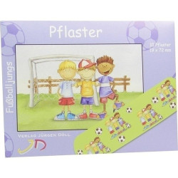 KINDERPFLASTER FUSSBALLJUNGS - BRIEFCHEN, 10 ST – PZN 9078104