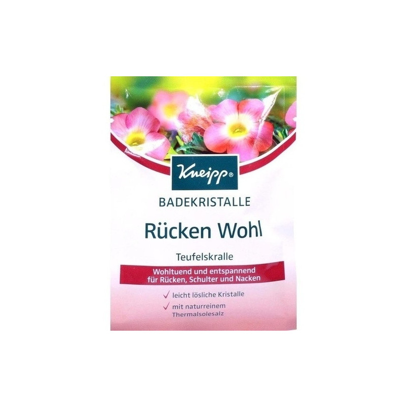 Kneipp Badekristalle Rücken Wohl, 60 G – PZN 7746702