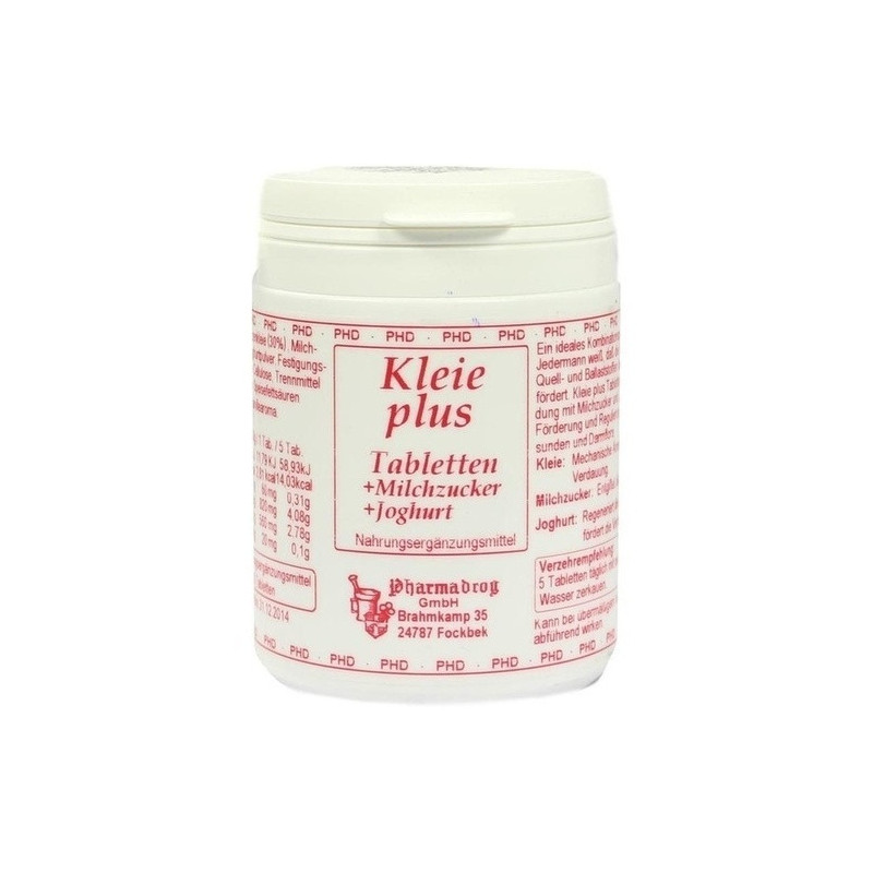 Kleie plus Weizenkleie Tabletten, 100 ST – PZN 2519781
