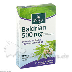 KNEIPP Baldrian 500, 90 ST – PZN 563513