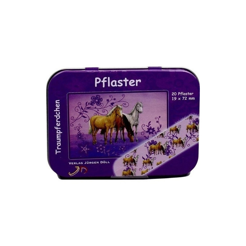 KINDERPFLASTER TRAUMPFERDCHEN - DOSE, 20 ST – PZN 9078015