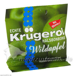 Krügerol Halsbonbons Wildapfel, 50 G – PZN 2330339