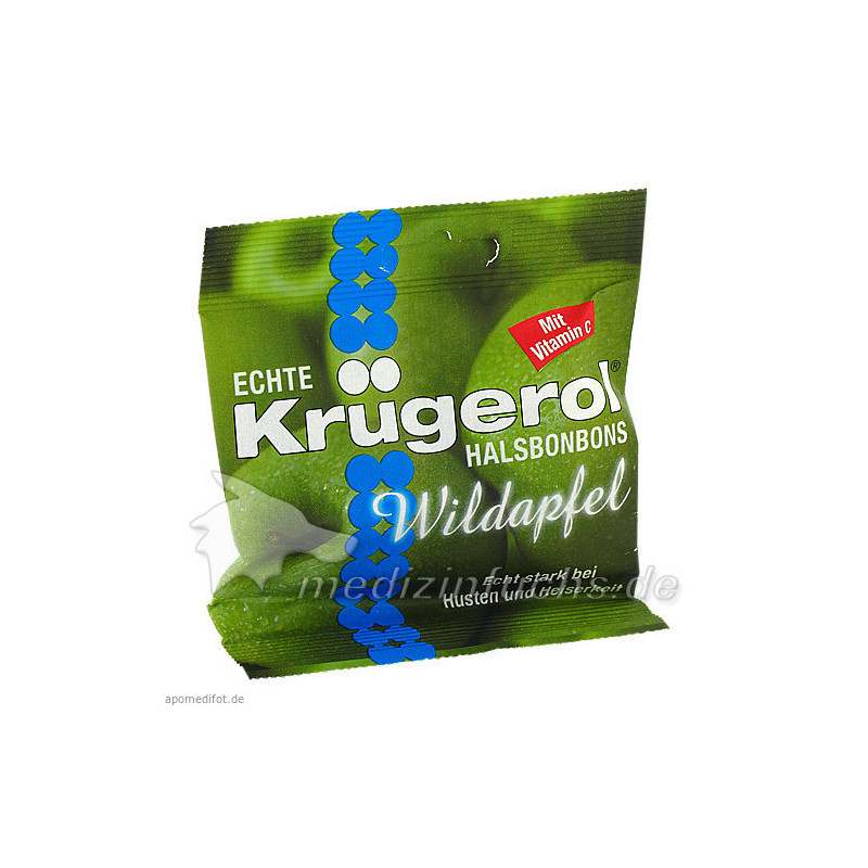 Krügerol Halsbonbons Wildapfel, 50 G – PZN 2330339