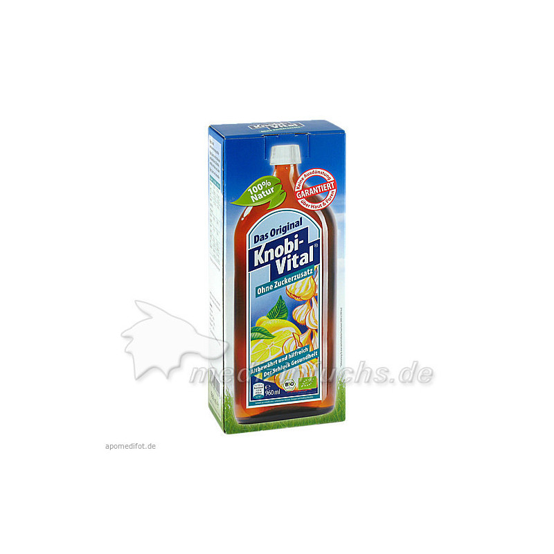 KnobiVital Ohne Zuckerzusatz, 960 ML – PZN 4700450