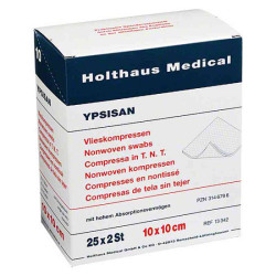 Kompressen Ypsisan 10x10cm steril (25X2 stk) – PZN 3146796