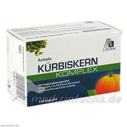 Kürbiskern Komplex Kapseln, 140 ST – PZN 8896585