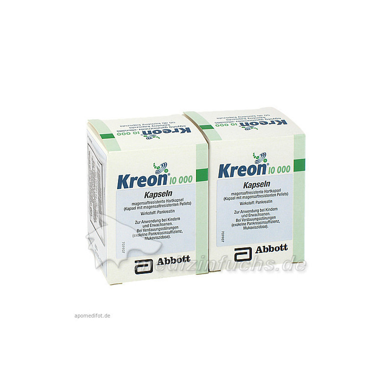 KREON 10.000 Hartkps.m.magensaftr.überz.Pellets, 100 ST – PZN 6429626