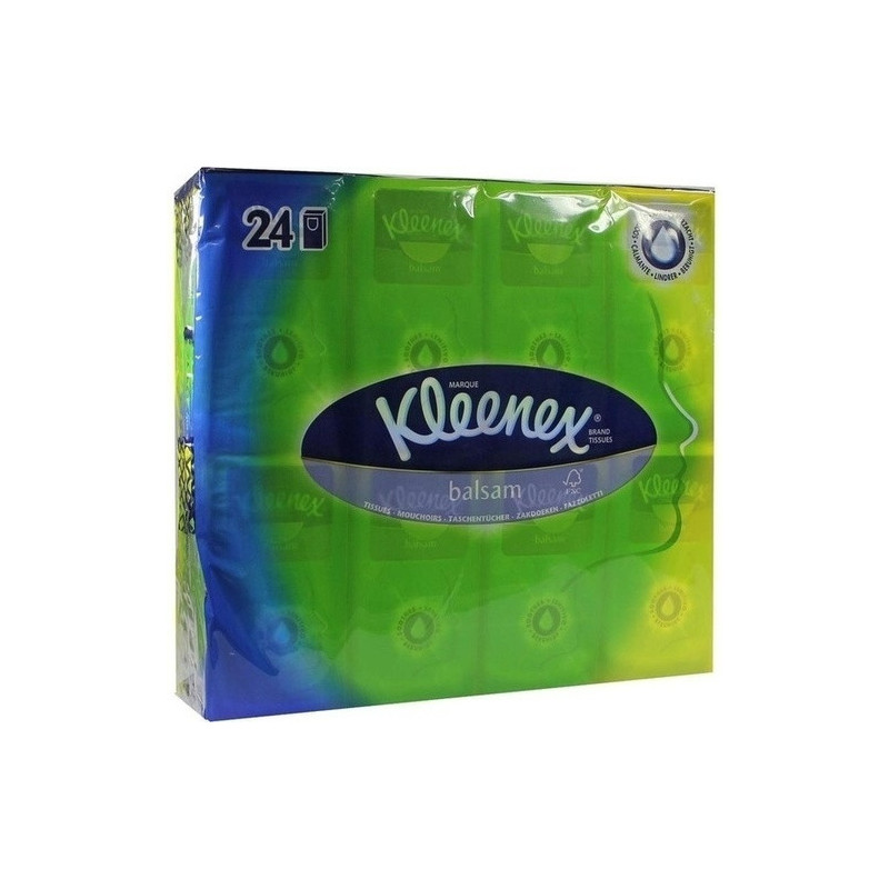 Kleenex Balsam Taschentücher, 24X9 ST – PZN 7691585