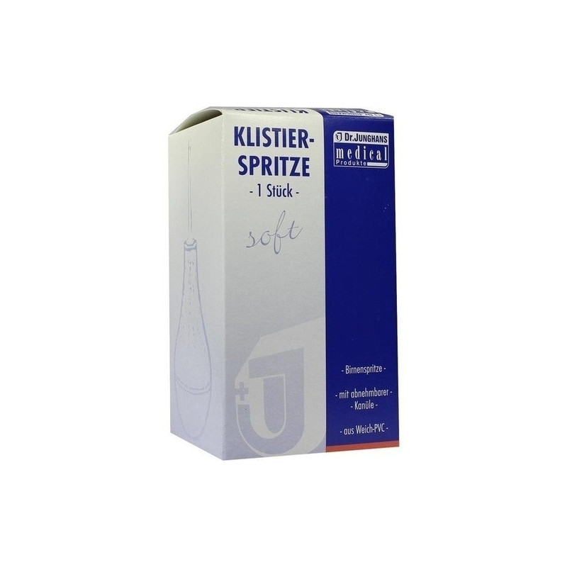 Klistierspritze 145g Gr.5 birnenf.aus Weich-PVC, 1 ST – PZN 8528404