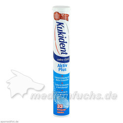 Kukident AktivPlus 33er Tabs, 33 ST – PZN 2586352