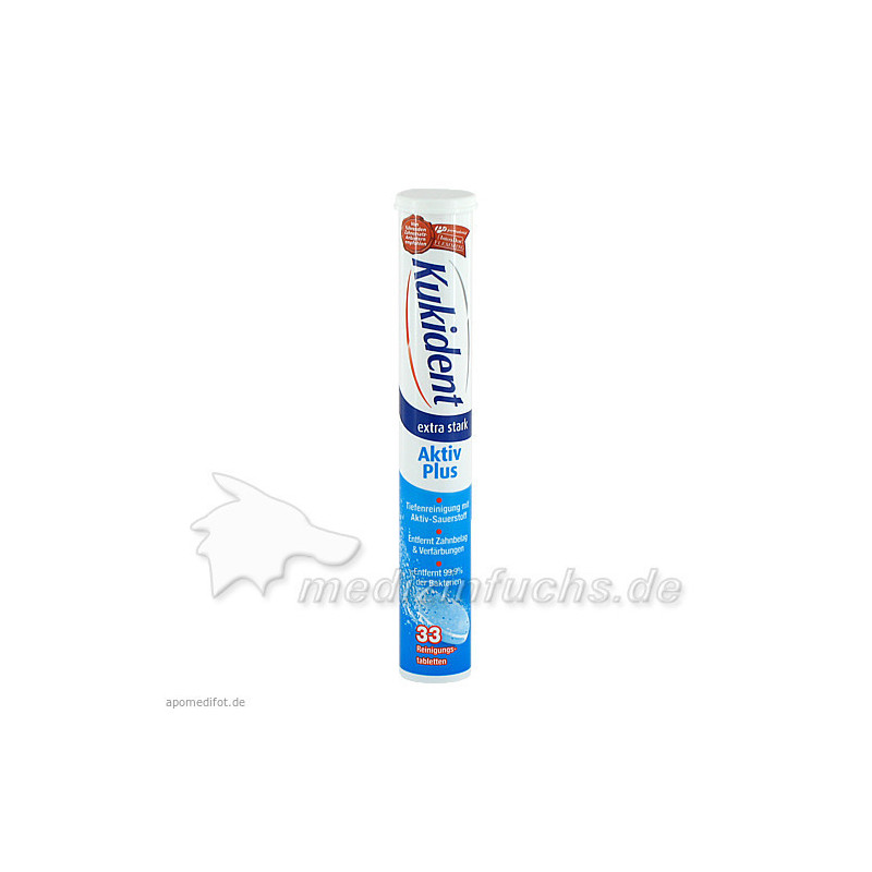 Kukident AktivPlus 33er Tabs, 33 ST – PZN 2586352