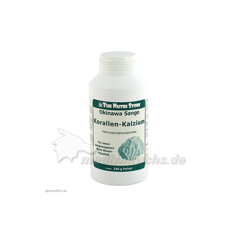 Korallen-Kalzium 100% rein, 250 G – PZN 5978839