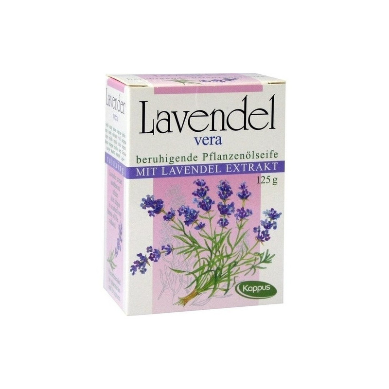 Kappus Lavendel Vera Pflanzenölseife, 125 G – PZN 2485651