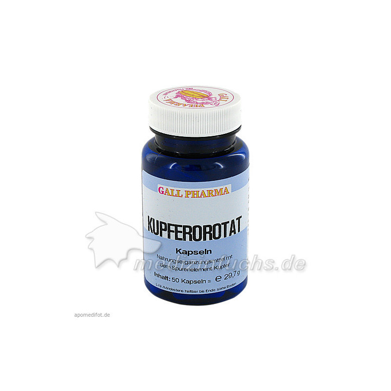 Kupferorotat Kapseln, 50 ST – PZN 1024818
