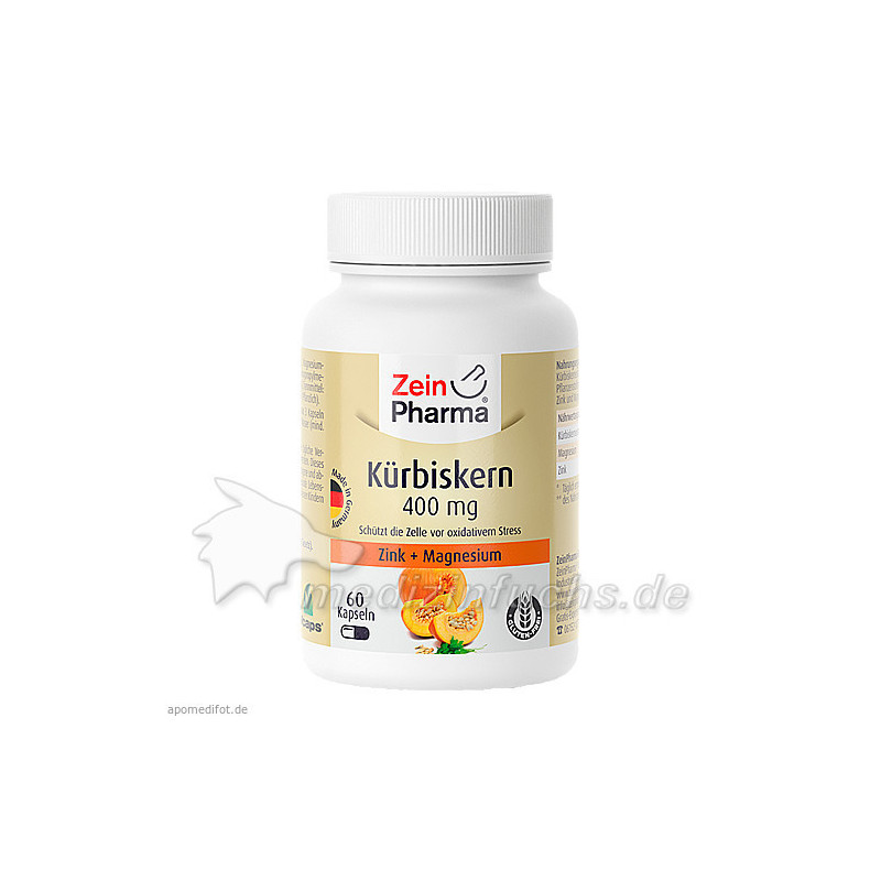 Kürbiskern Plus Zink + Magnesium, 60 ST – PZN 609014