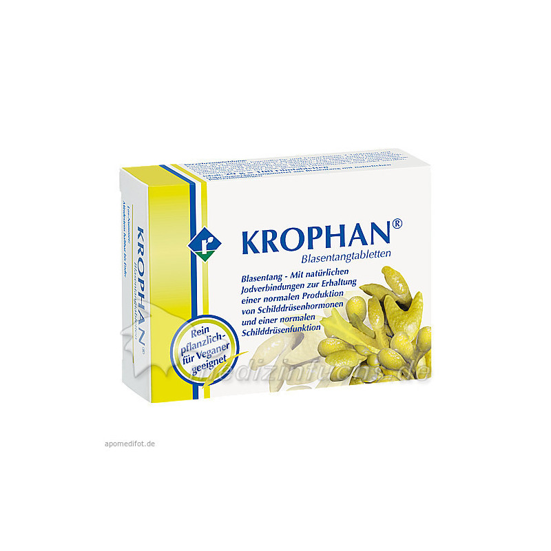 KROPHAN Blasentangtabletten, 100 ST – PZN 4072953
