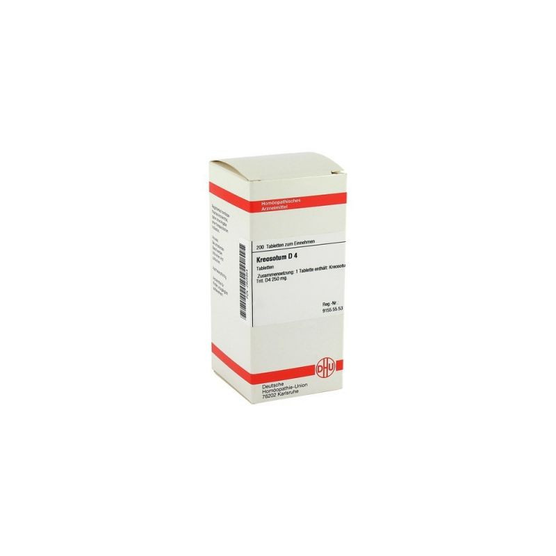 Kreosotum D 4 Tabletten (200 stk) – PZN 2925854