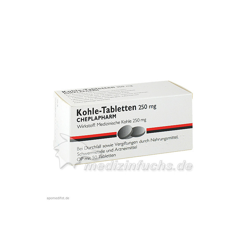 KOHLE TABLETTEN, 50 ST – PZN 4257397