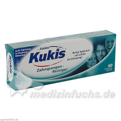KUKIS Zahnspangenreiniger, 2X30 ST – PZN 348482