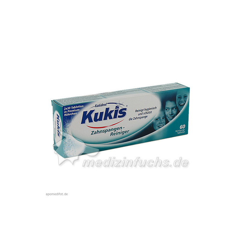 KUKIS Zahnspangenreiniger, 2X30 ST – PZN 348482