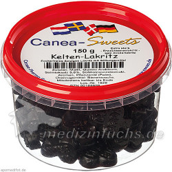 Kelten-Lakritz zuckerfrei Canea, 150 G – PZN 188699