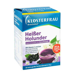 Klosterfrau Broncholind Heisser Holunder Granulat (10X15 g) – PZN 11666021