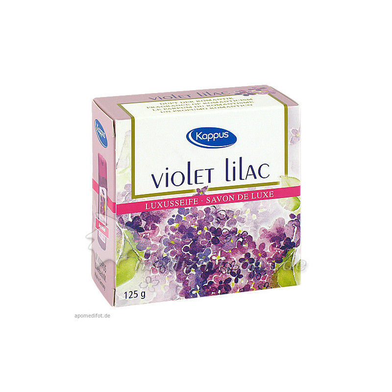 KAPPUS violet lilac Luxusseife, 125 G – PZN 7388846