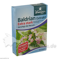 KNEIPP Baldrian Extrakt extra stark, 40 ST – PZN 4097717
