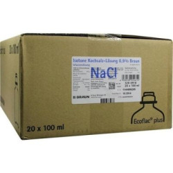 Kochsalzlösung 0,9% Ecoflac Plus (20X100 ml) – PZN 3710647