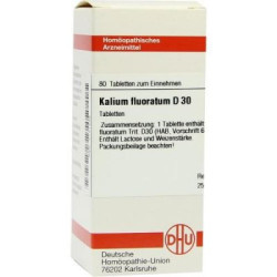 Kalium Fluoratum D 30 Tabletten (80 stk) – PZN 7171236