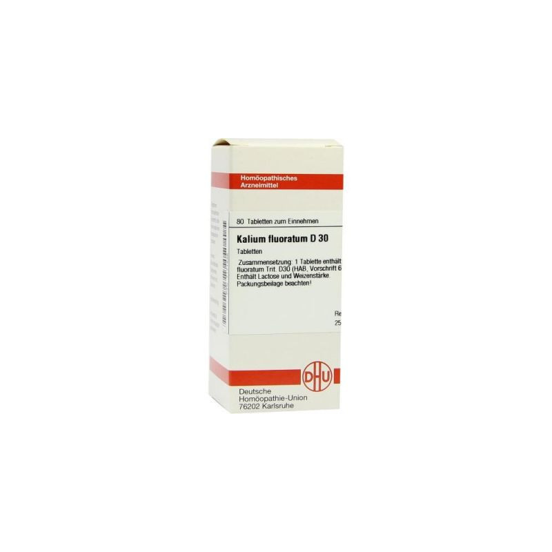 Kalium Fluoratum D 30 Tabletten (80 stk) – PZN 7171236