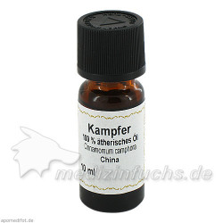 Kampfer 100% Ätherisches Öl, 10 ML – PZN 7204527