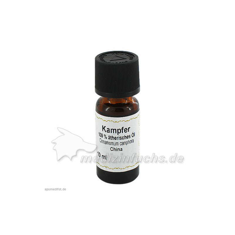 Kampfer 100% Ätherisches Öl, 10 ML – PZN 7204527