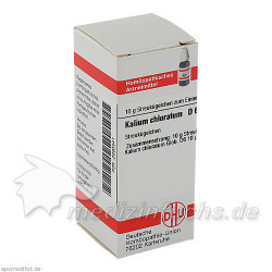 KALIUM CHLORAT D 6, 10 G – PZN 2890541