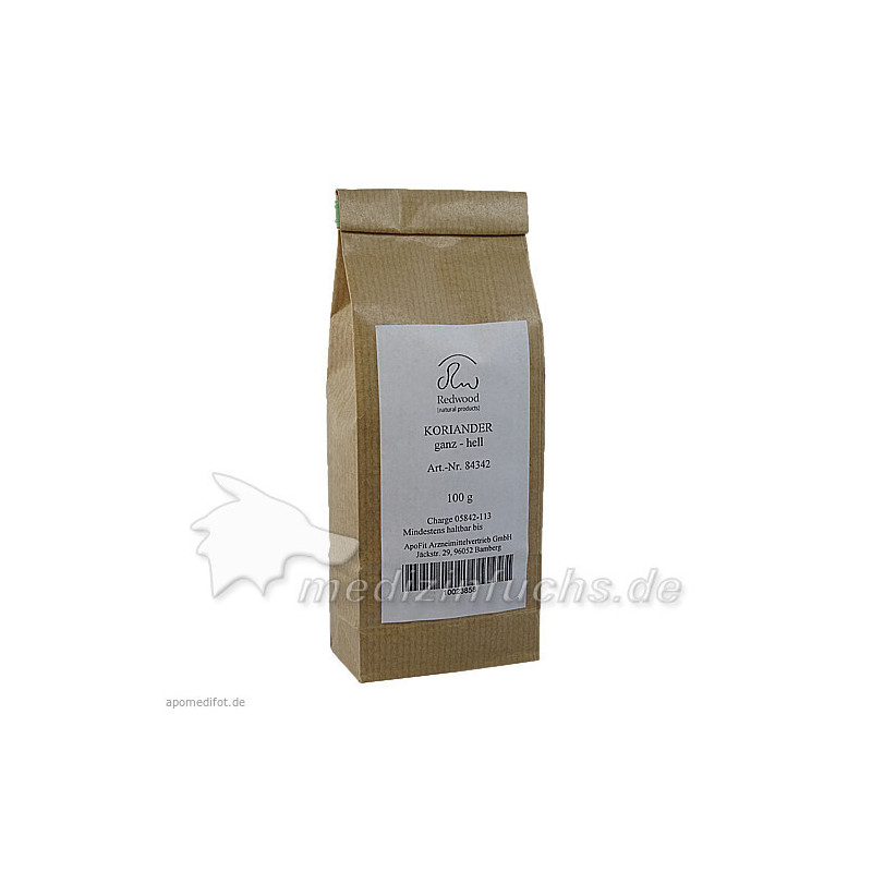 Koriander ganz hell, 100 G – PZN 10023858