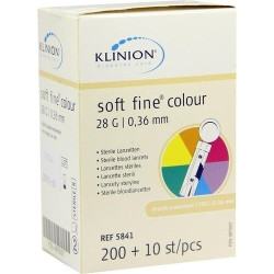 Klinion soft fine colour 28G, 210 ST – PZN 870327