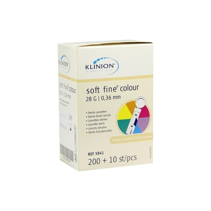 Klinion soft fine colour 28G, 210 ST – PZN 870327