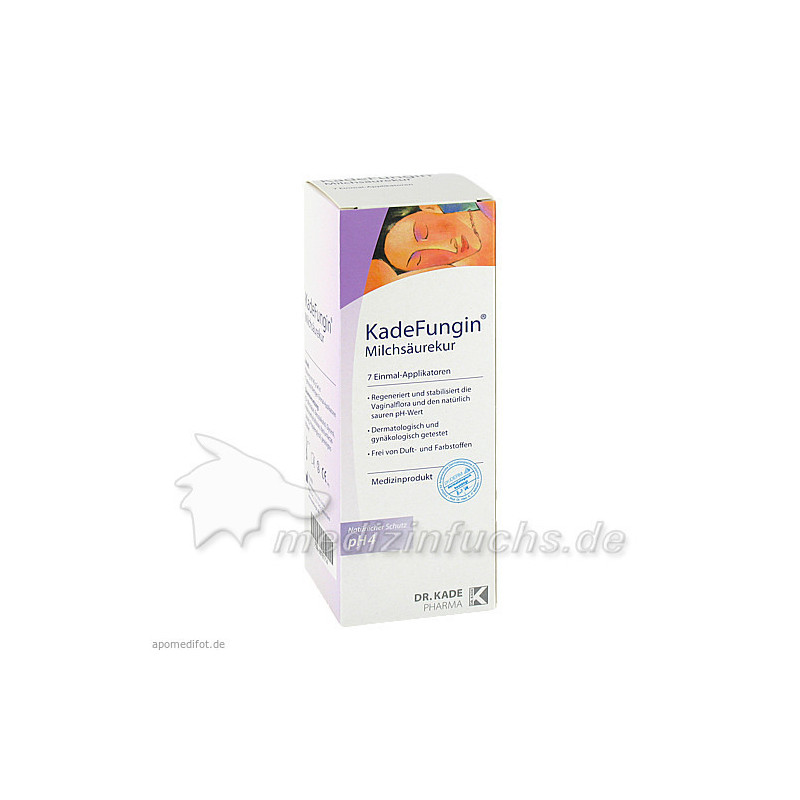 KadeFungin Milchsäurekur (Einmalapplikatoren), 7X2.5 G – PZN 161714