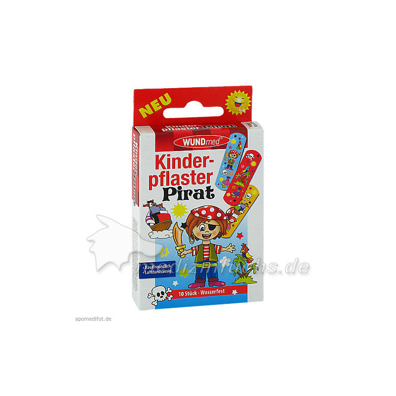 Kinderpflaster Pirat, 10 ST – PZN 9720807